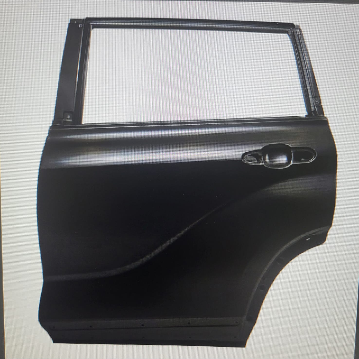 Дверь задняя HIGHLANDER 20-22 LH ТАЙВАНЬ (2)